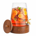 2 Gallon Glass Drink Dispenser with Spigot B820977
