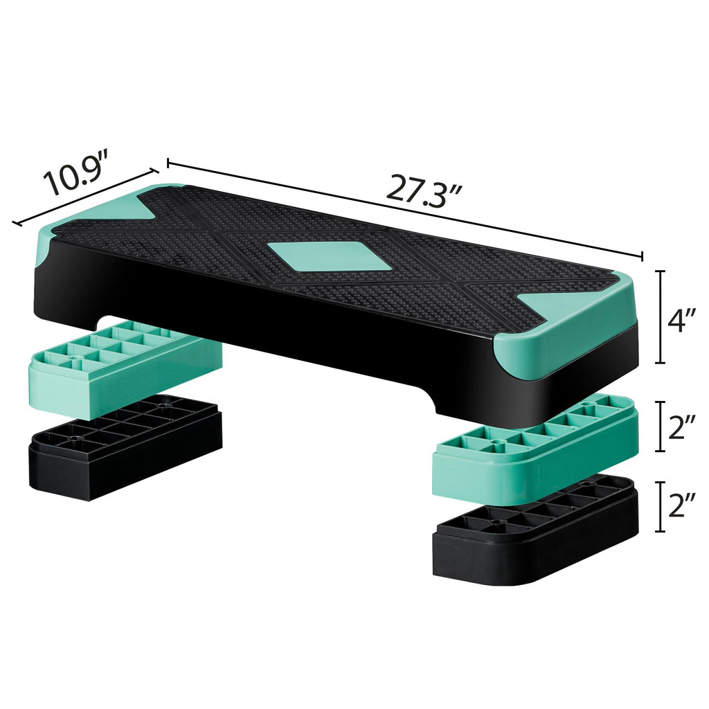 26.5 Inch Adjustable Aerobic Exercise Step Platform M877