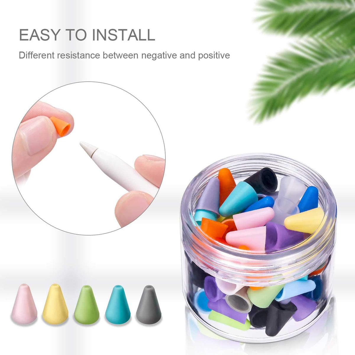 Silicone Nibs Tips Cover 48 Pack O374