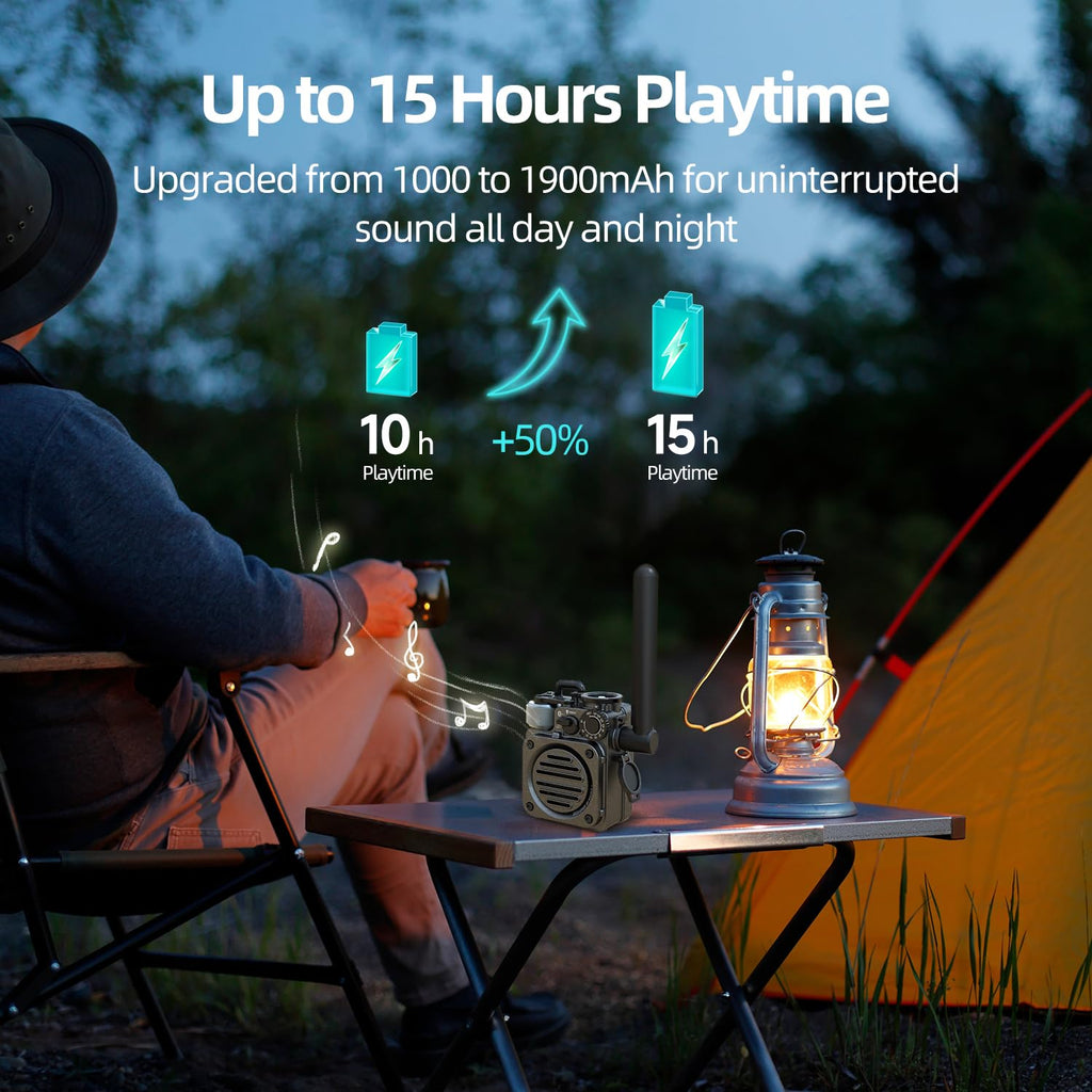 Portable Wireless Bluetooth Speaker with FM Radio W326650