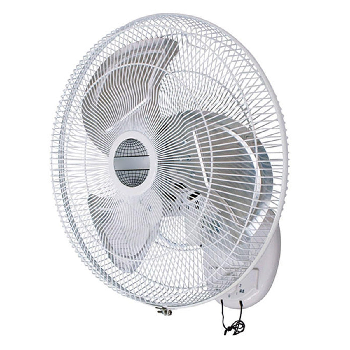 Wall Mount Fan 3 Speeds White 16in D799590