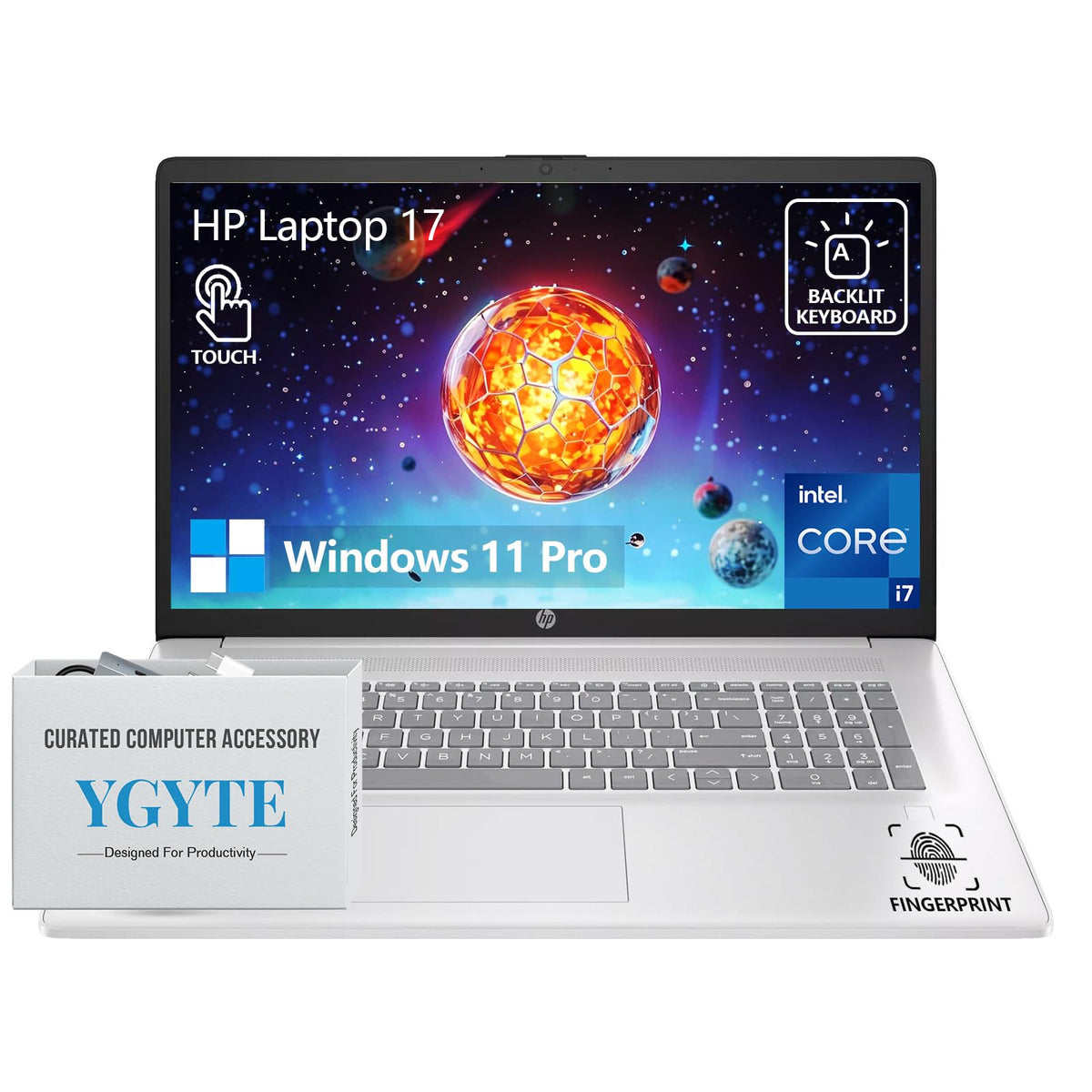 17.3" Touchscreen Laptop, Intel 10-Core i7, 64GB RAM 1TB SSD N326