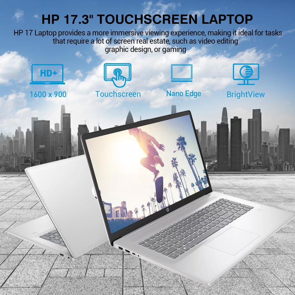 17.3" Touchscreen Laptop, Intel 10-Core i7, 64GB RAM 1TB SSD N326