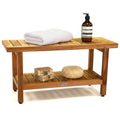 Teak Shower Bench D774939
