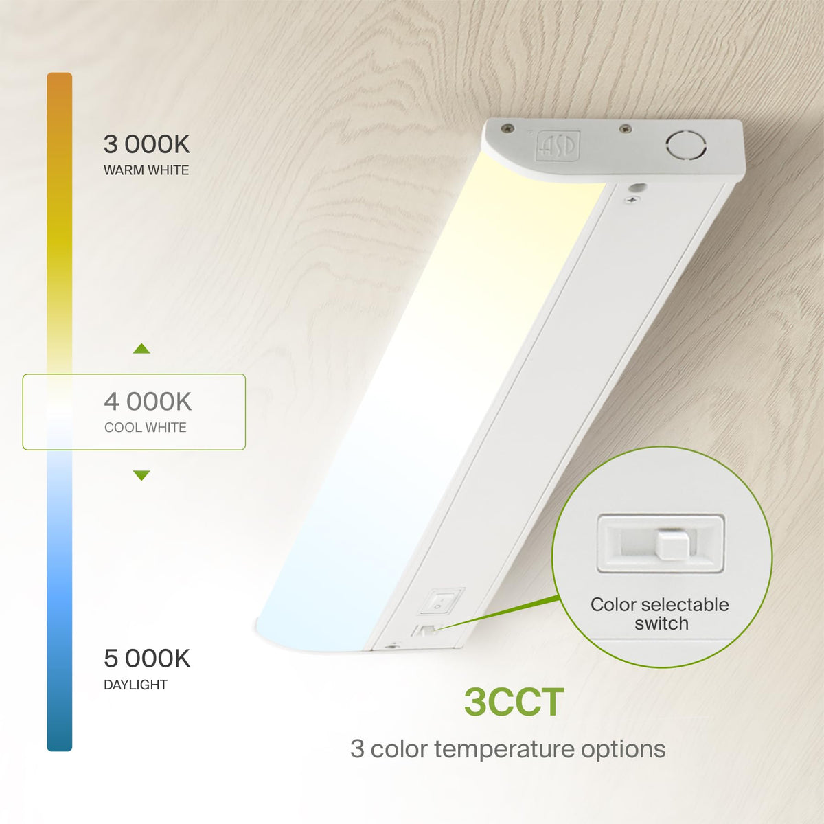 24 inch 12W Dimmable LED Under Cabinet Lighting 2 Pack D74610