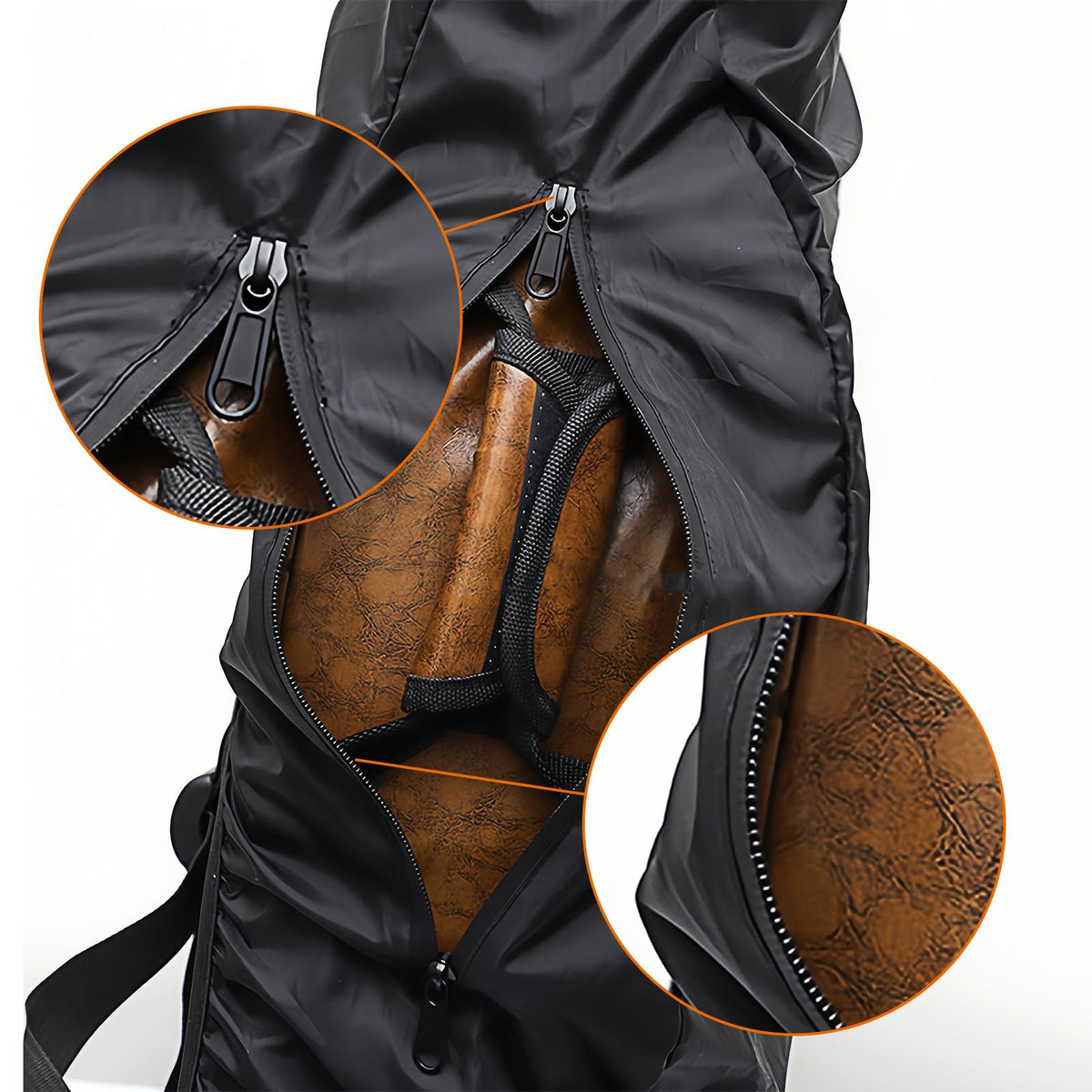 Black Waterproof Electric Guitar Bag Rain Cover G27009