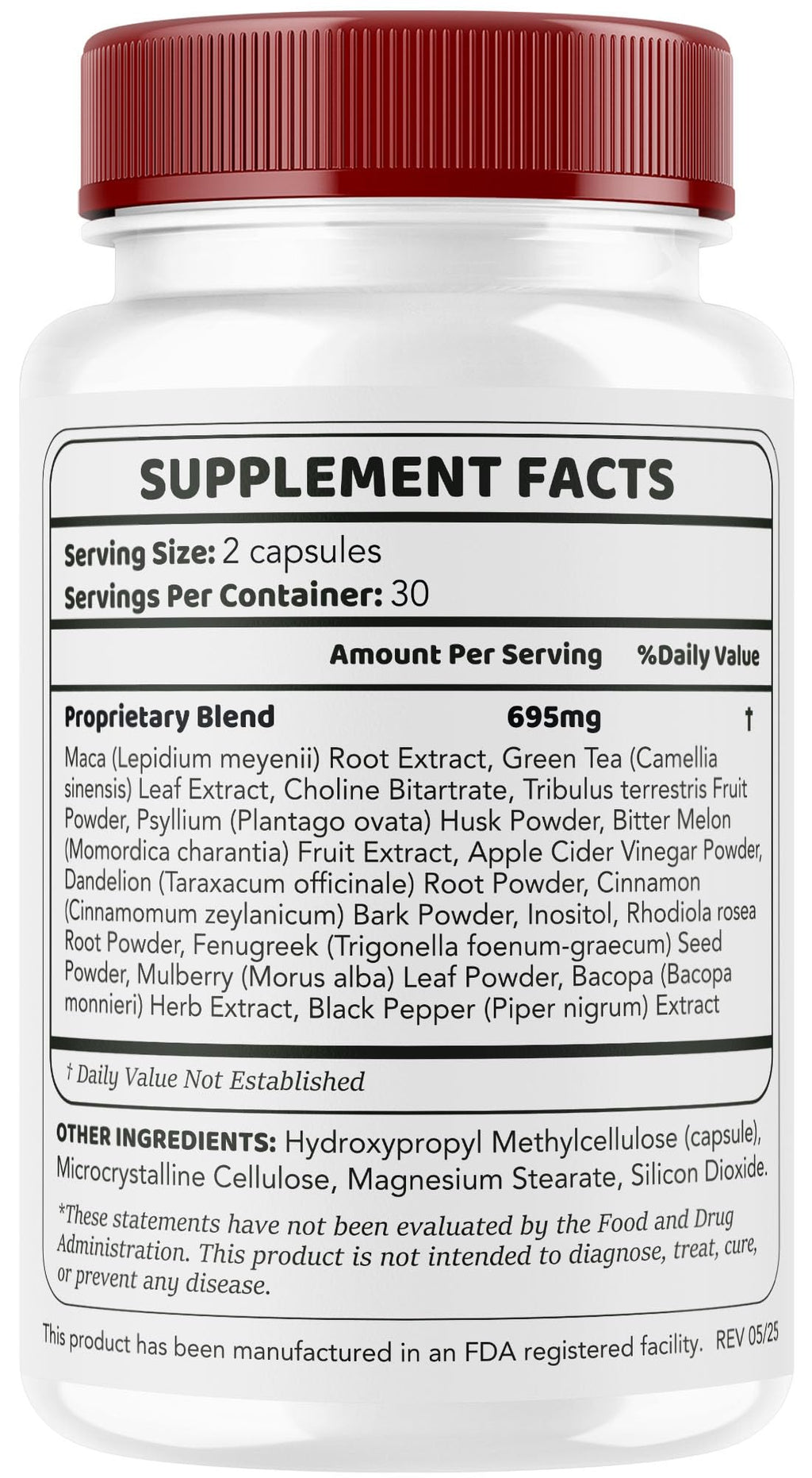 Health Flux Support Supplement Capsules 180 Capsules Q1416