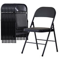 10 Pack Folding Chairs with Cushion D398146