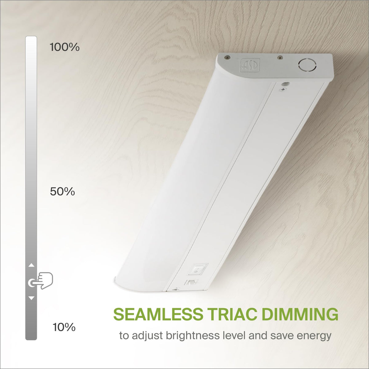 24 inch 12W Dimmable LED Under Cabinet Lighting 2 Pack D74610