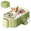 Foldable Dog Bathtub with Side Drain Plug K208