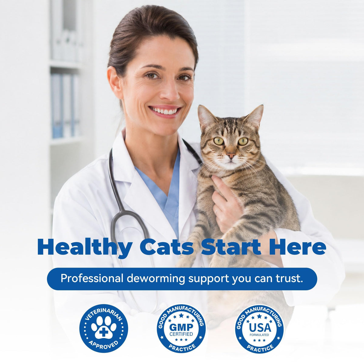7 Way De-Wormer Chewable Tablets for Dogs & Cats, 50 Count V282472