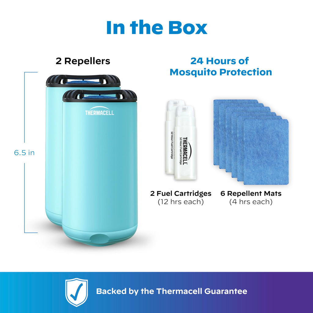 Mosquito Repeller with 24-Hour Refill & 6 Repellent Mats F69003