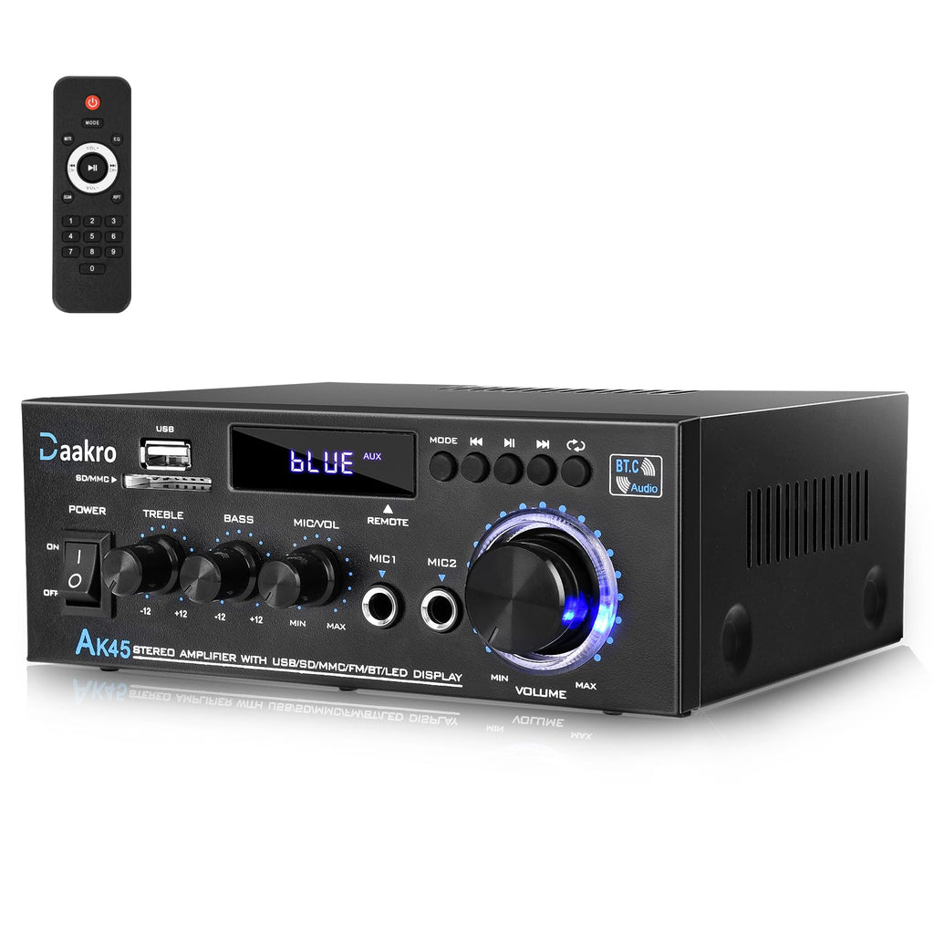 300W Bluetooth 5.1 Stereo Audio Amplifier Y178
