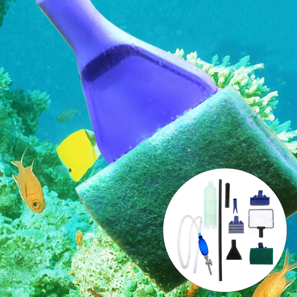 Fish Tank Water Changer Tool with Cleaning Brush Set P3612