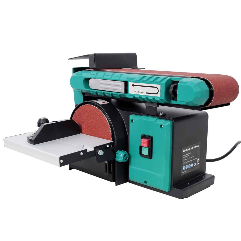 6" Disc and 4 x 36 in. Belt Sander with Aluminum Worktable U41138