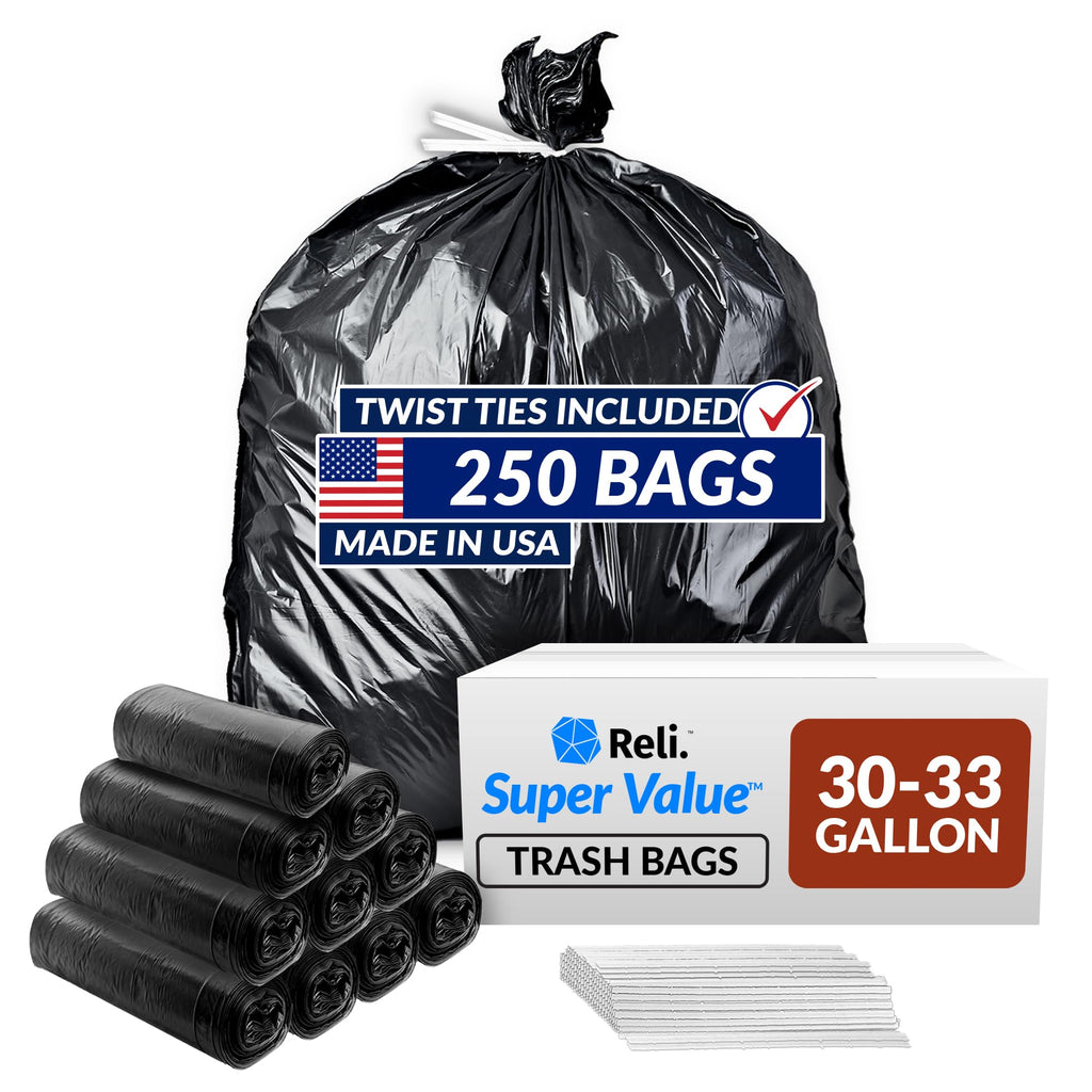 30 to 33 Gallon Heavy Duty Trash Bags O725