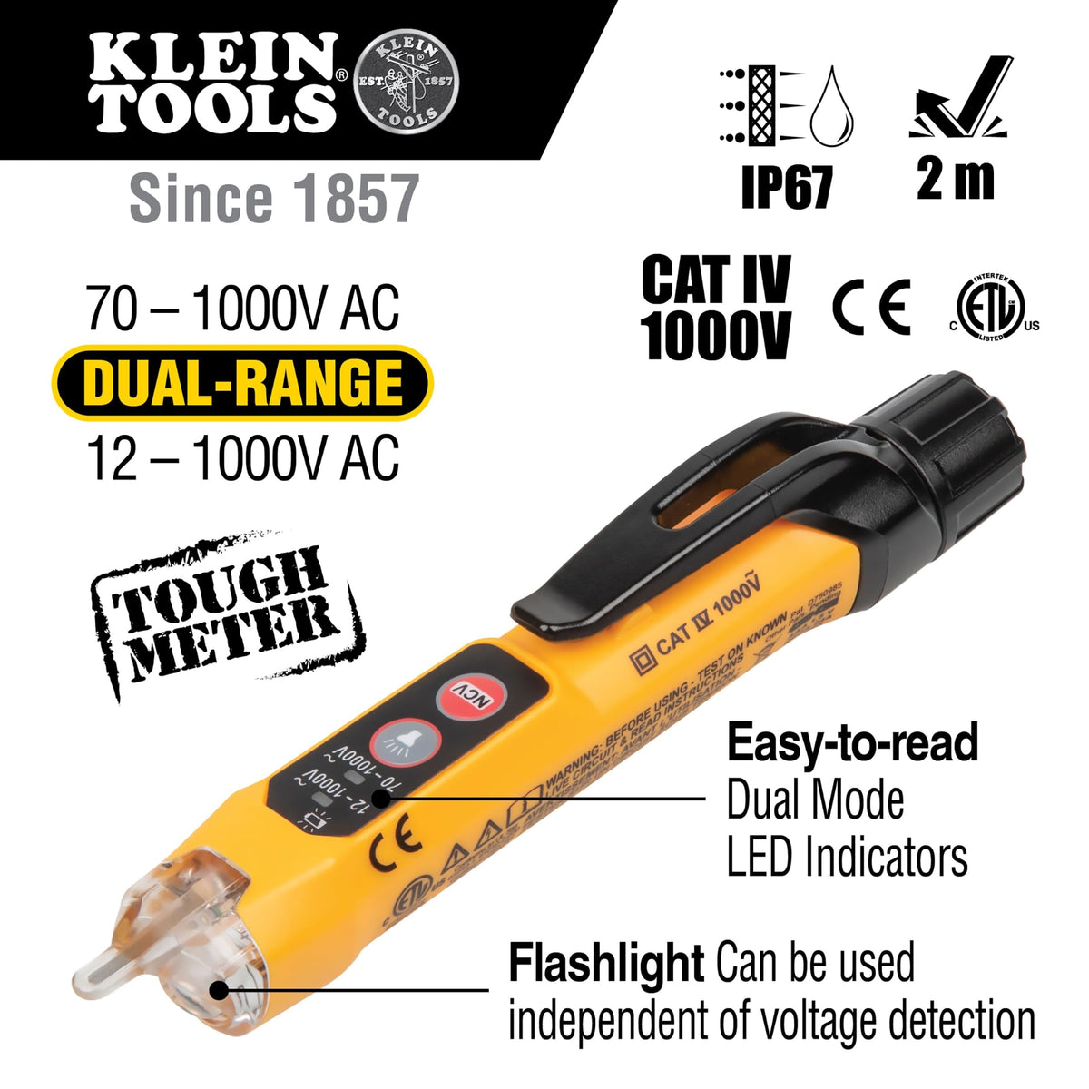 Digital Multimeter Electrical Test Kit with Carrying Case X7482