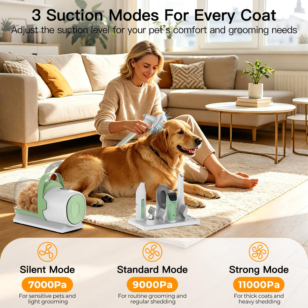 7-in-1 Dog Grooming Vacuum Kit C6764