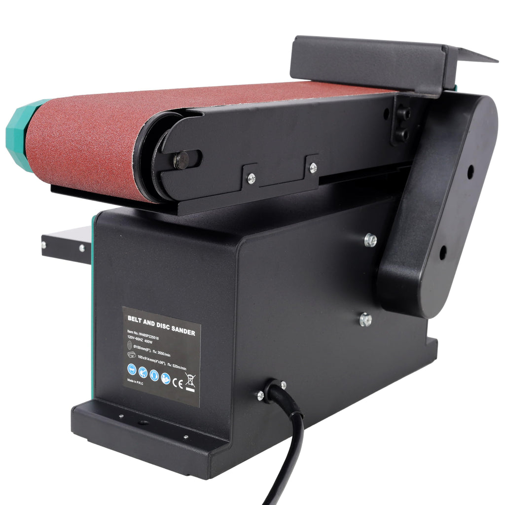 6" Disc and 4 x 36 in. Belt Sander with Aluminum Worktable U41138