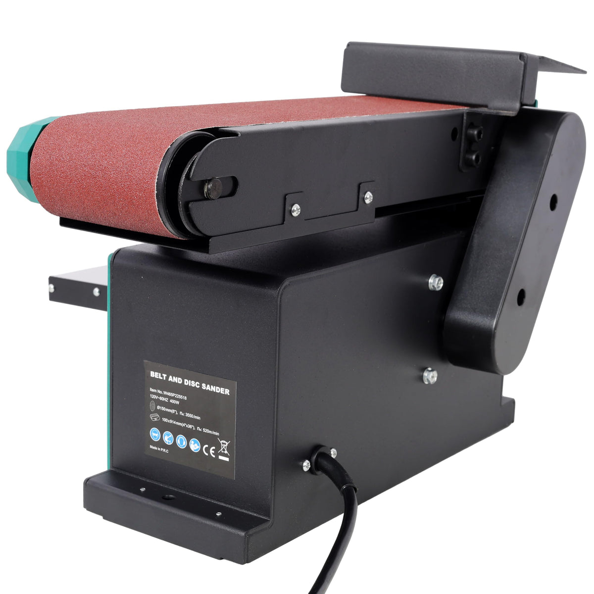 6" Disc and 4 x 36 in. Belt Sander with Aluminum Worktable U41138
