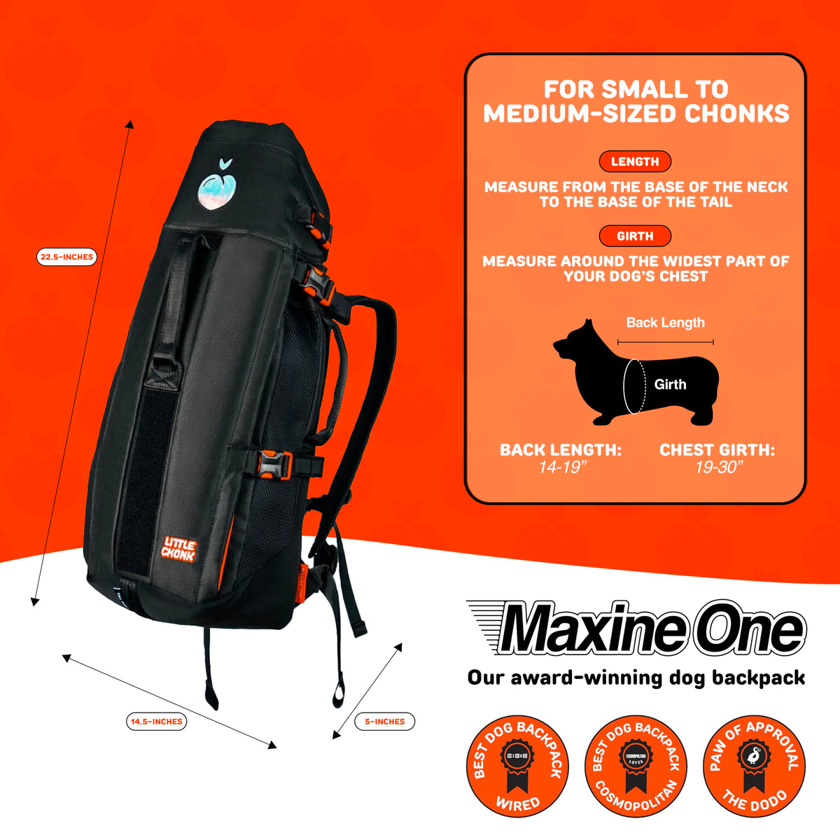 Dog Backpack Carrier T841