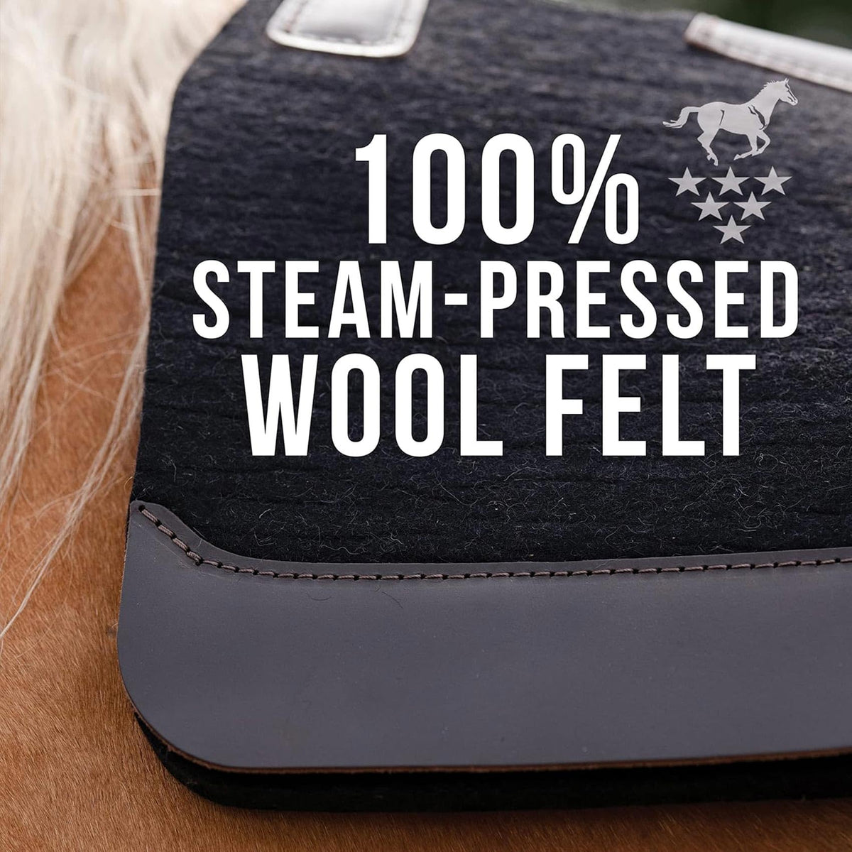 100% Wool Felt Western Saddle Pad Q5575