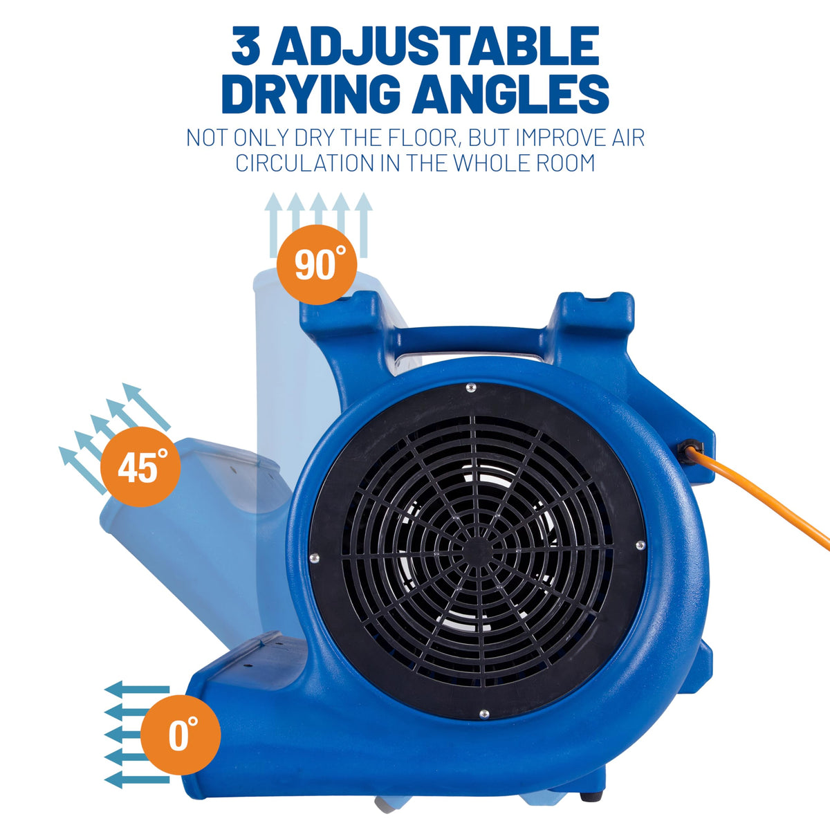 1 HP 4050 CFM Air Mover Blower Fan Y168302