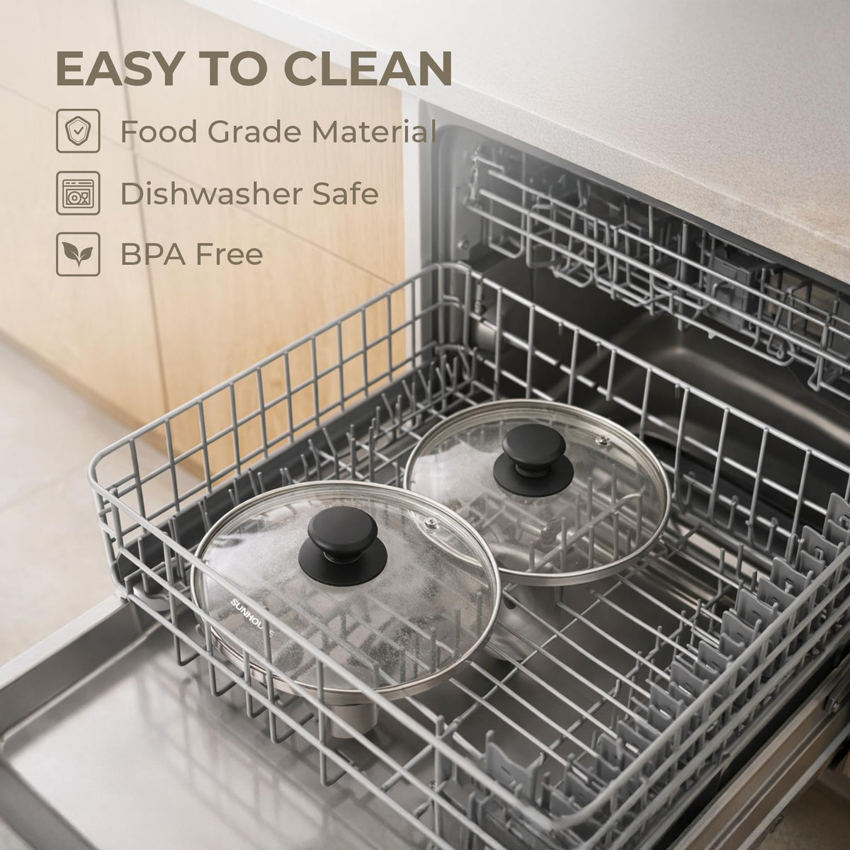 10 Inch Tempered Glass Pan Lid Z66040
