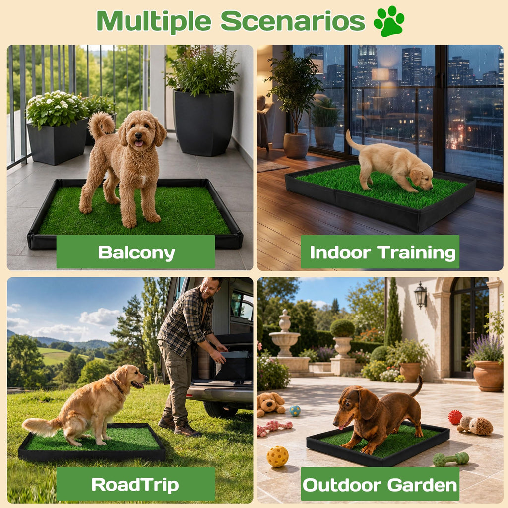 Dog Grass Pad with Tray P622