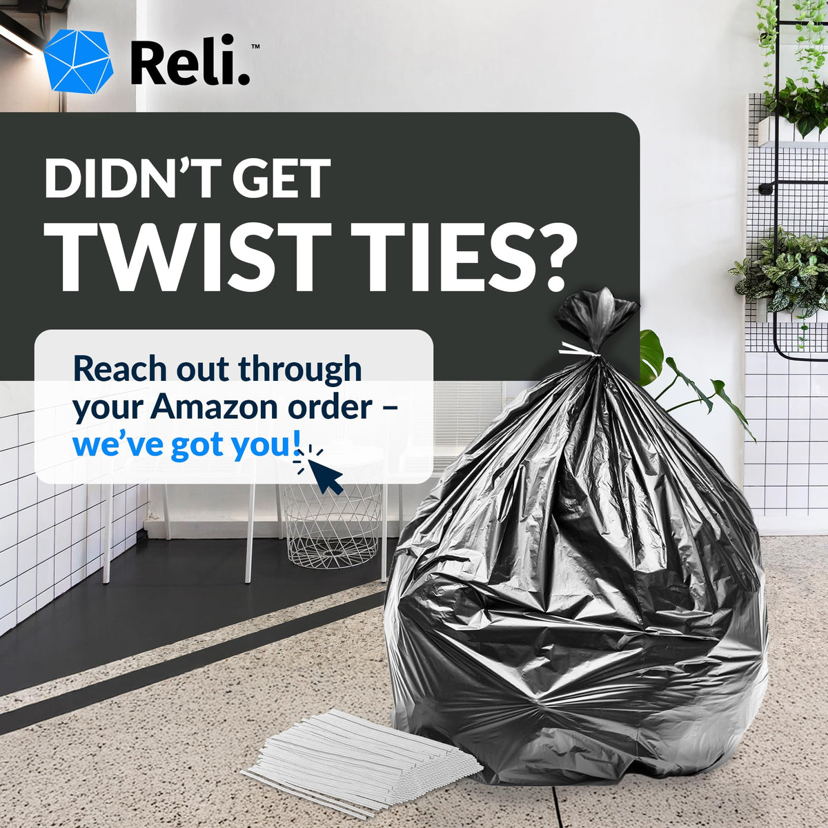 30 to 33 Gallon Heavy Duty Trash Bags O725