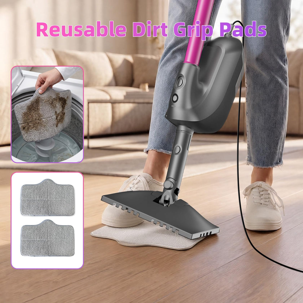 9-in-1 Detachable Handheld Steam Mop L9928