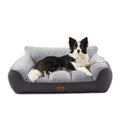 Extra Thick Orthopedic Bolster Dog Bed K105