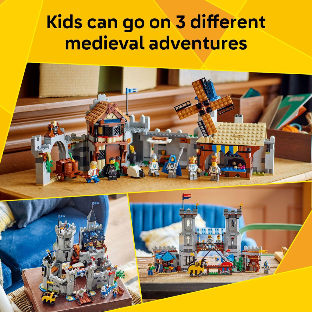 Medieval Horse Knight Castle Building Toy Q477147