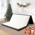 4 Inch Tri Fold Memory Foam Mattress with Washable Cover V339226