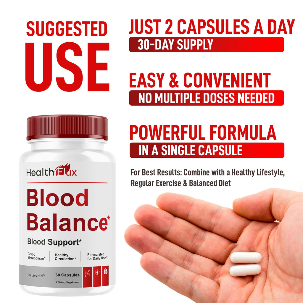 Health Flux Support Supplement Capsules 180 Capsules Q1416