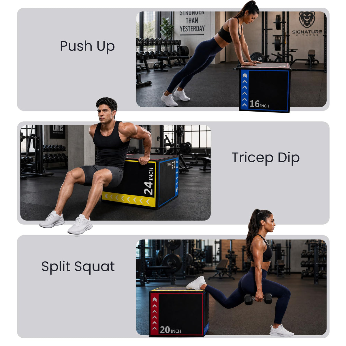 3-in-1 Foam Plyo Box G561362