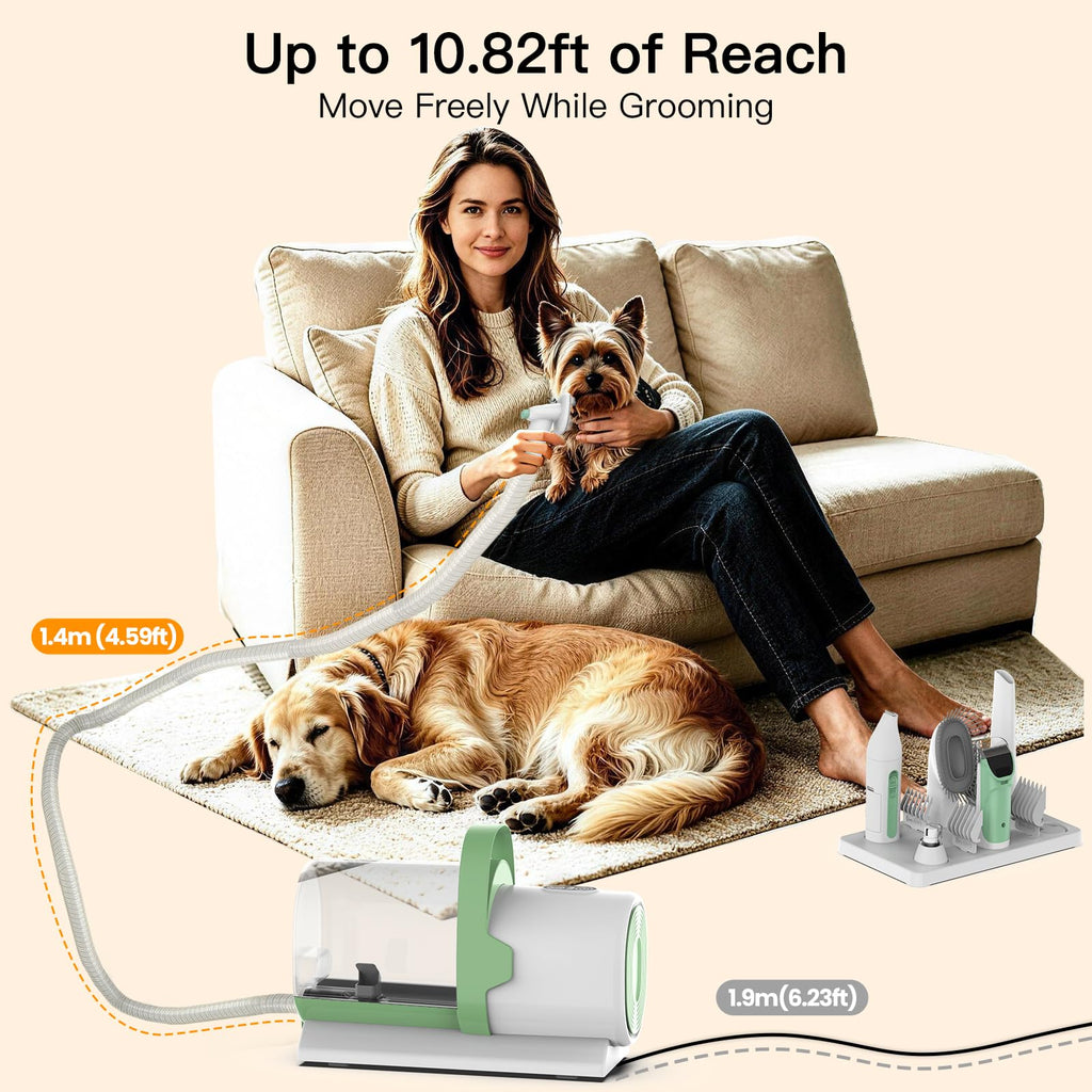 7-in-1 Dog Grooming Vacuum Kit C6764