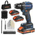 Cordless Drill Set with 2 Batteries R896