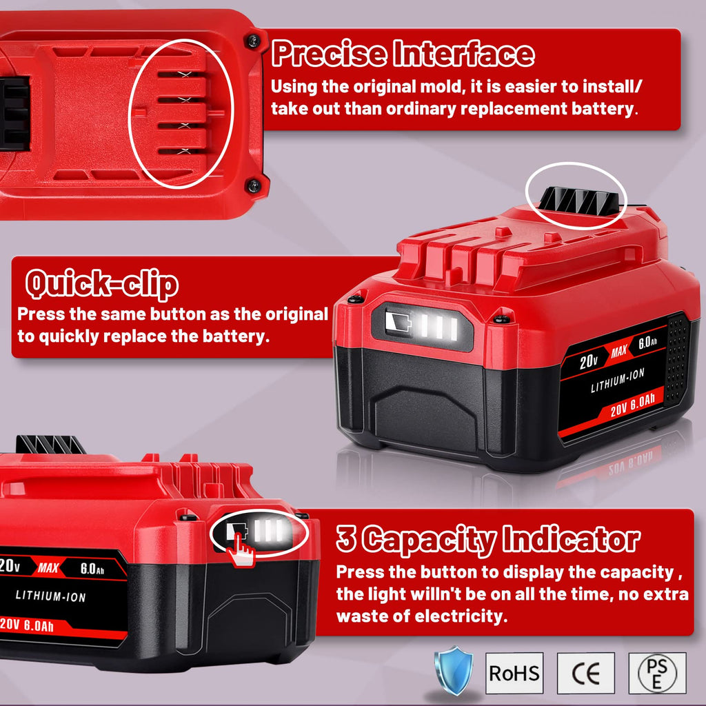 20V Replacement Battery Z319659