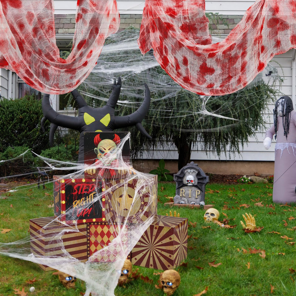 8 Pcs Halloween Clown Box U54822