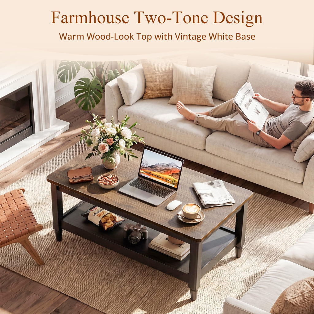 40" Black Coffee Table B968