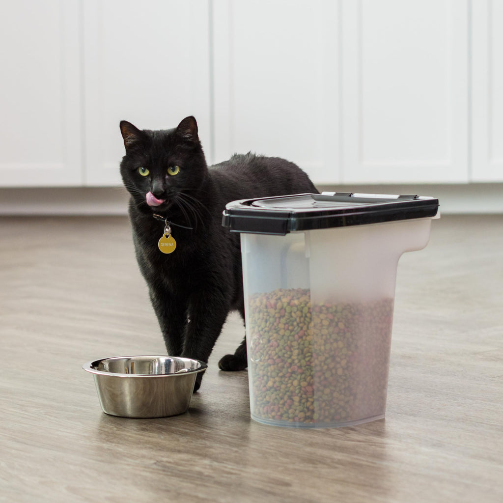 Black Dog Food Storage Container Q8328