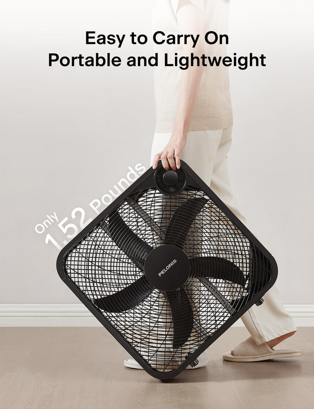 20 Inch 3 Speeds Box Fan W5190