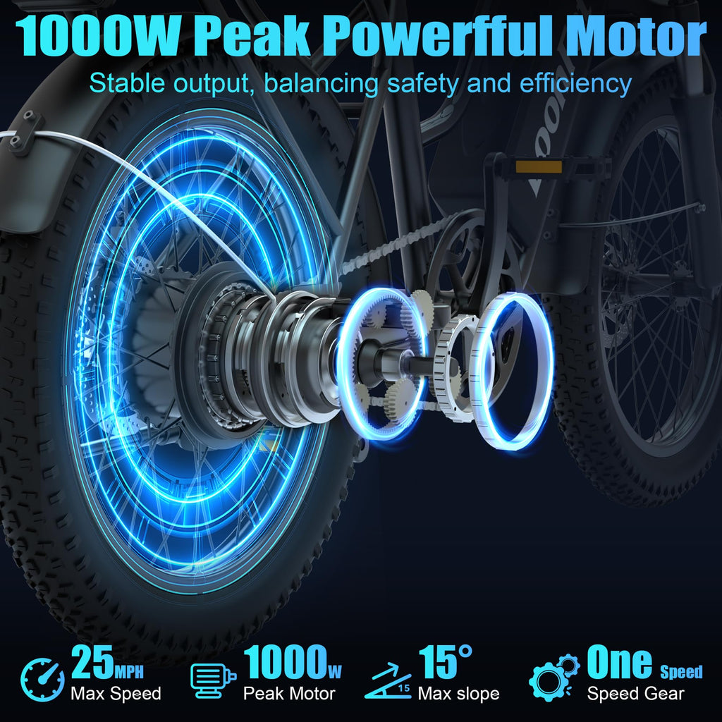 Ebike with Rear Seat & Front Basket G987996
