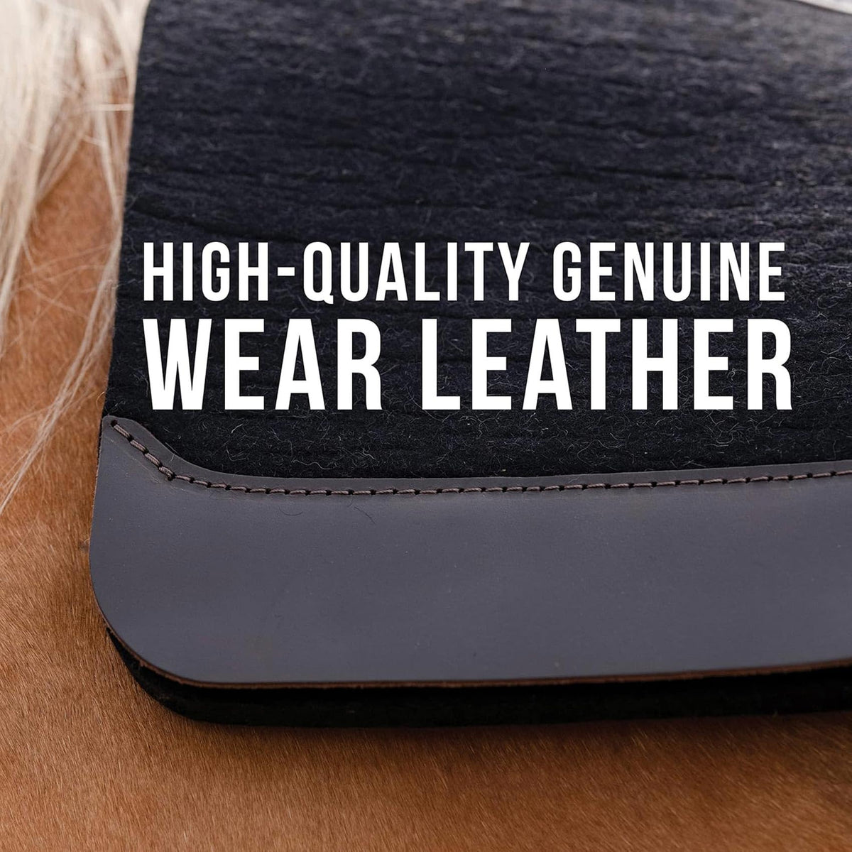 100% Wool Felt Western Saddle Pad Q5575