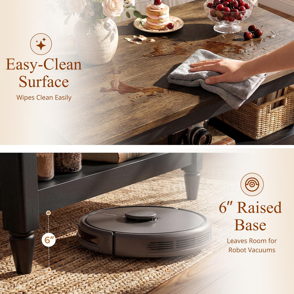 40" Black Coffee Table B968