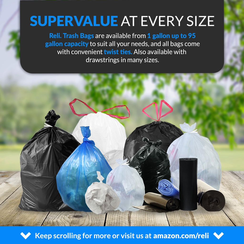 30 to 33 Gallon Heavy Duty Trash Bags O725