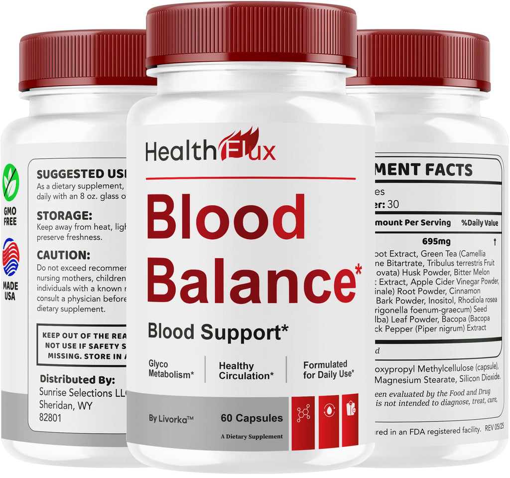 Health Flux Support Supplement Capsules 180 Capsules Q1416