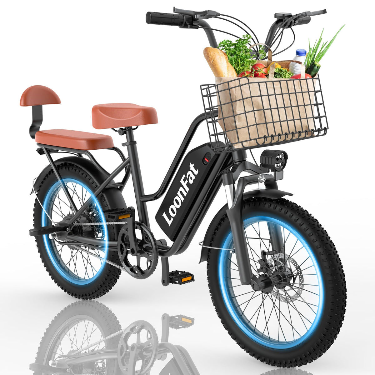Ebike with Rear Seat & Front Basket G987996