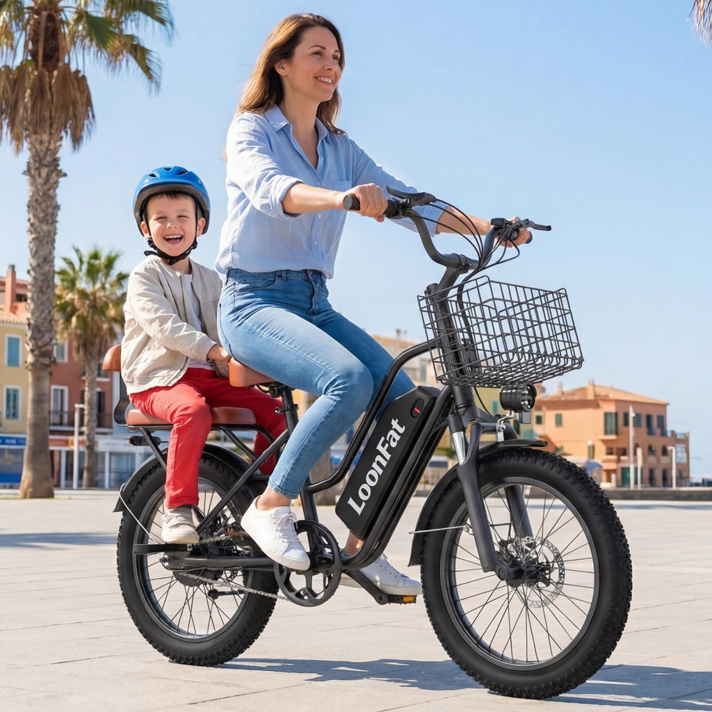 Ebike with Rear Seat & Front Basket G987996